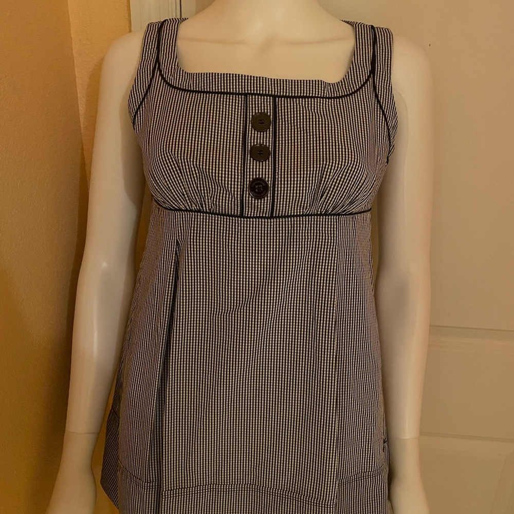 Burberry London blue label sleeveless babydoll top